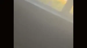Playing with my pussy by a window hoping someone will see me cum blondebunny8
